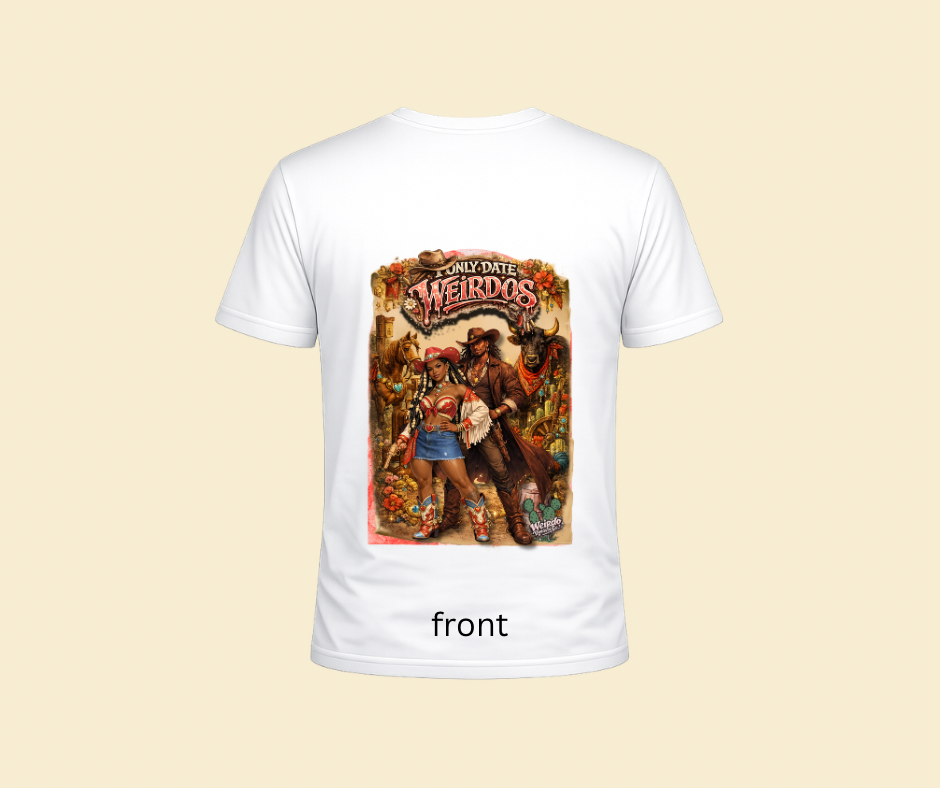 I only date weirdos country version tshirt