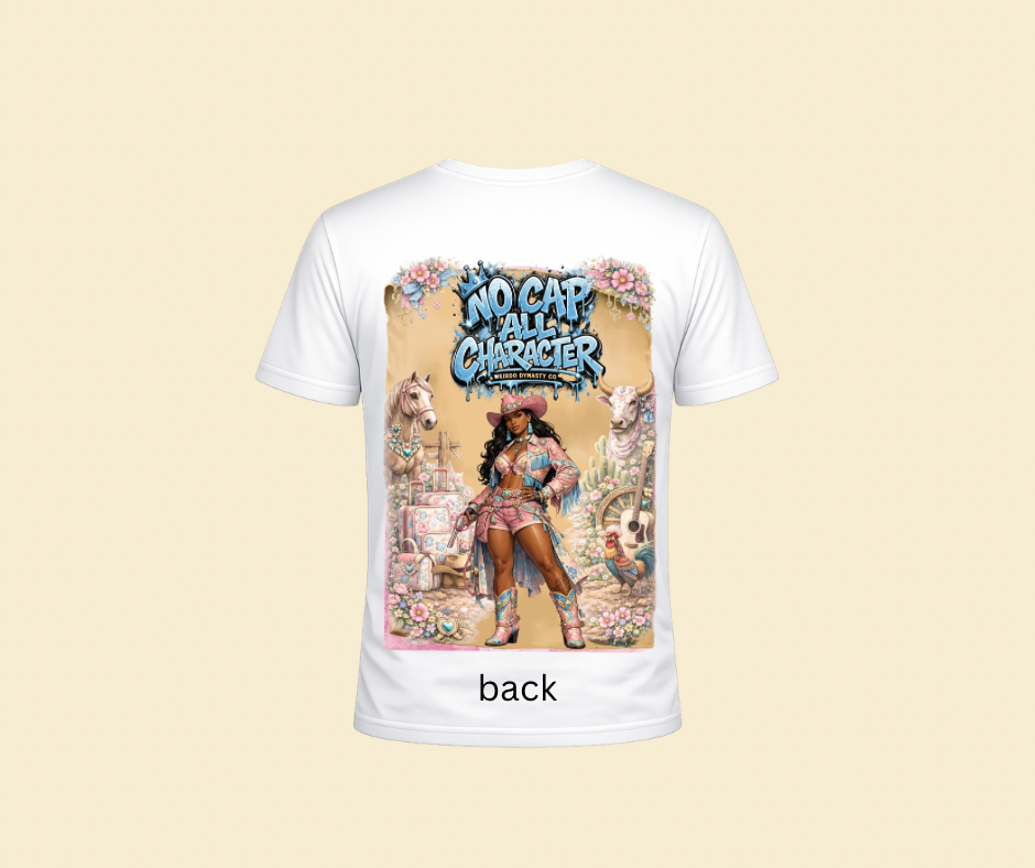 No cap all character cowgirl edition
