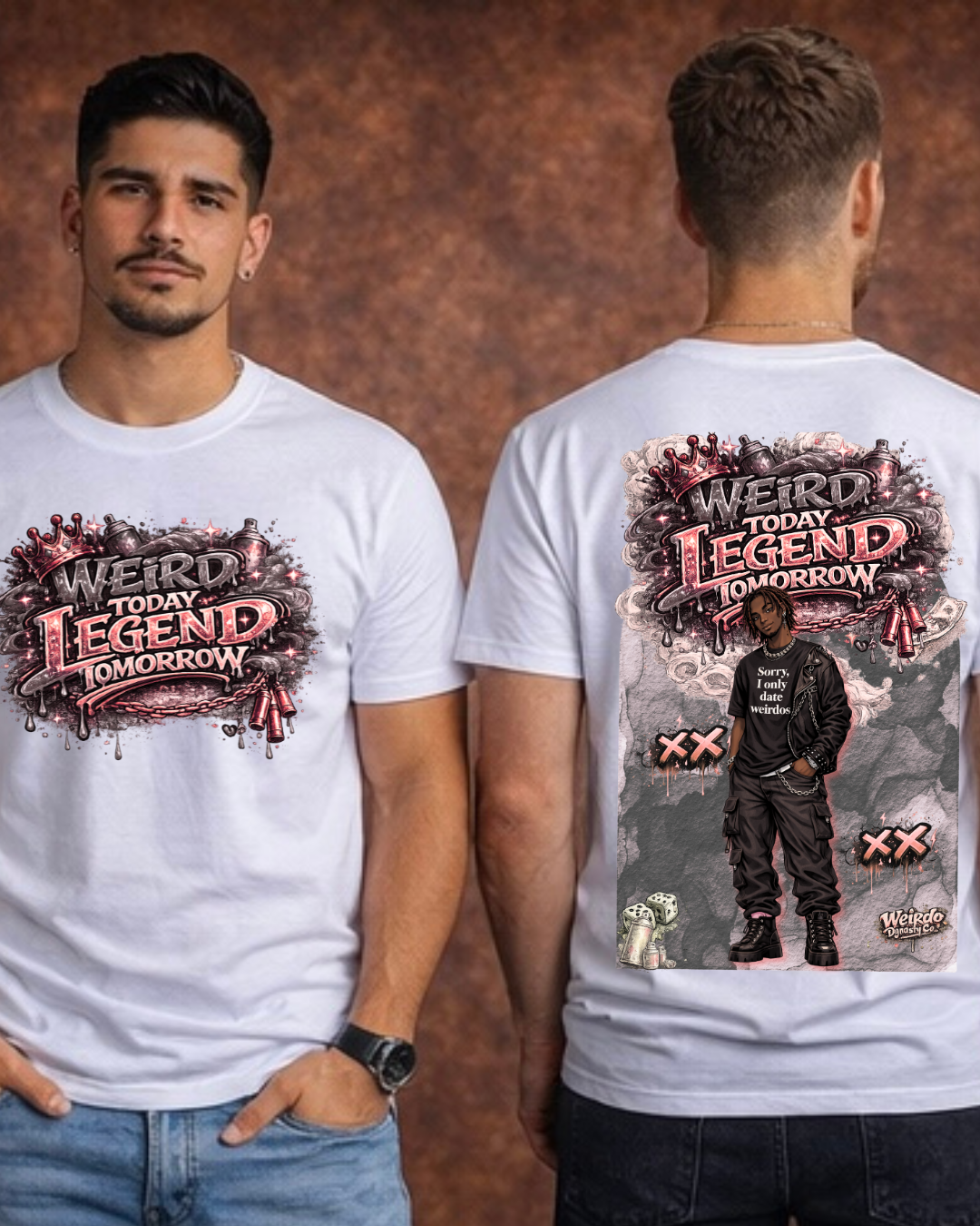 WEIRD TODAY LEGEND TOMORROW ALT GUY