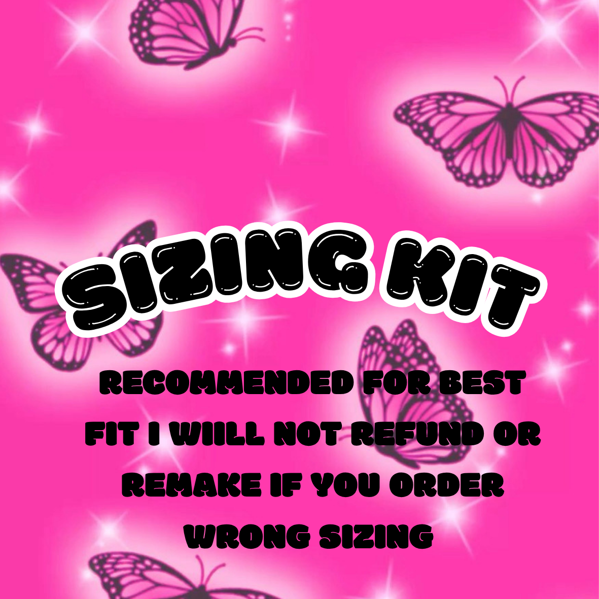 Sizing kit