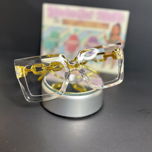 Clear glasses