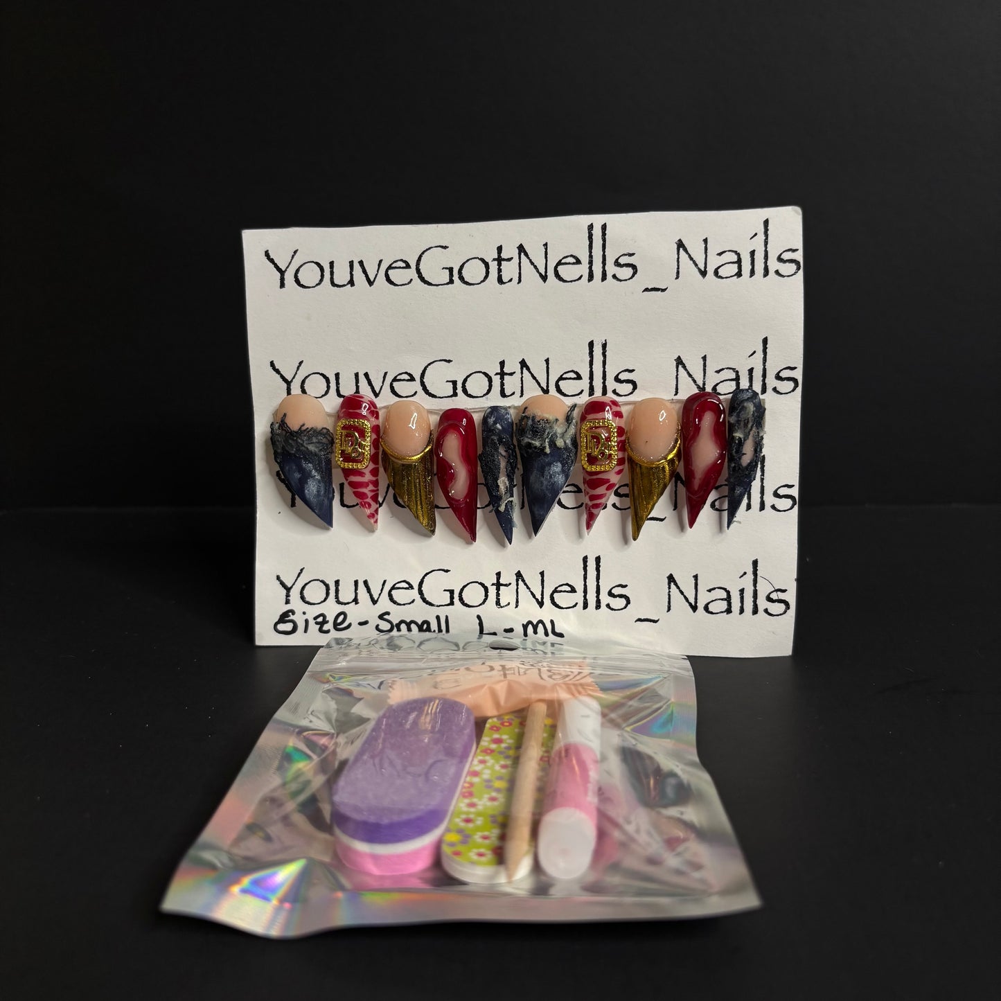 90s hot shyt nails