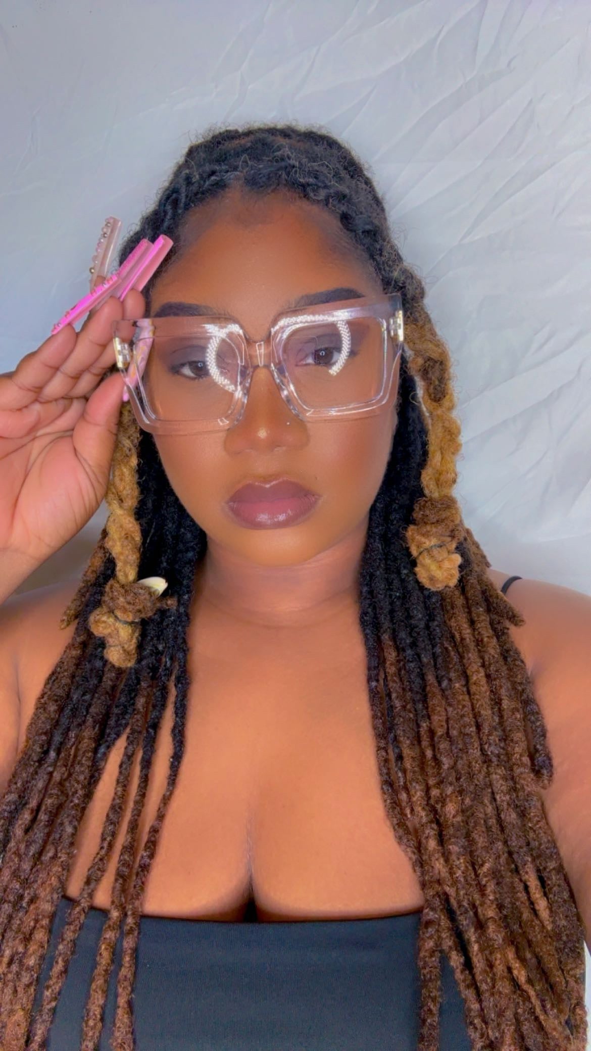 Clear glasses