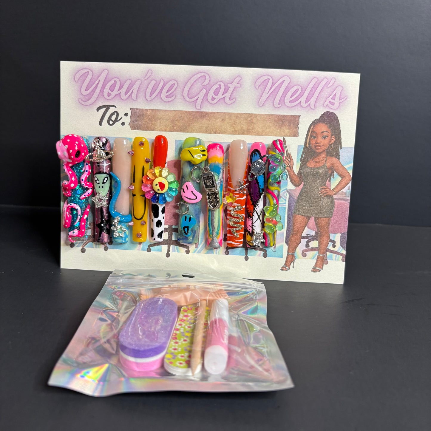 Trippy nail set 3xl