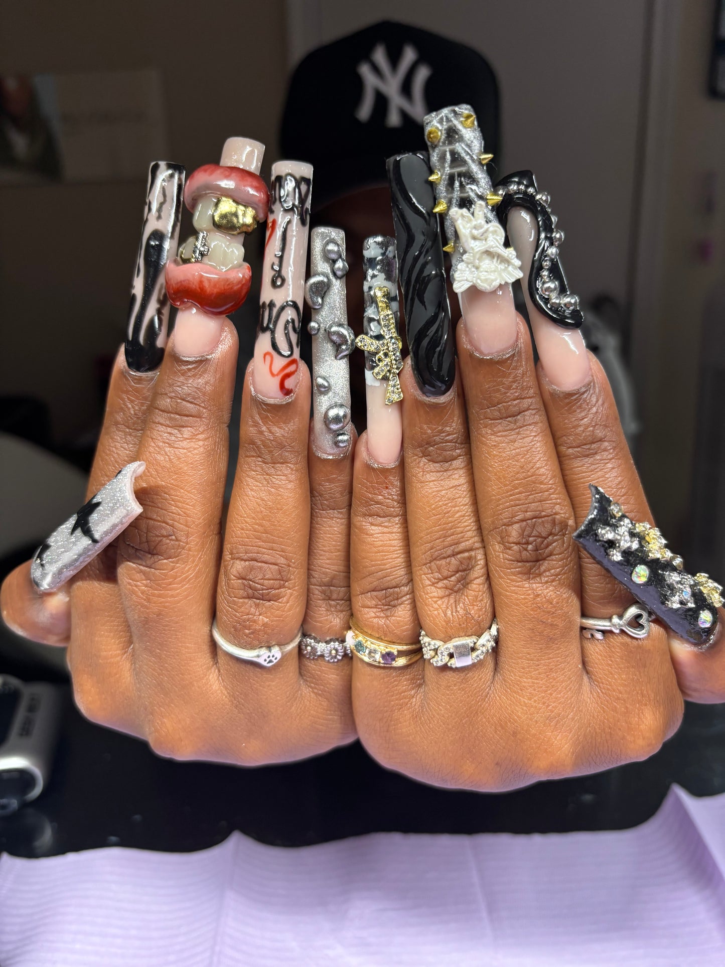 3d madness nails