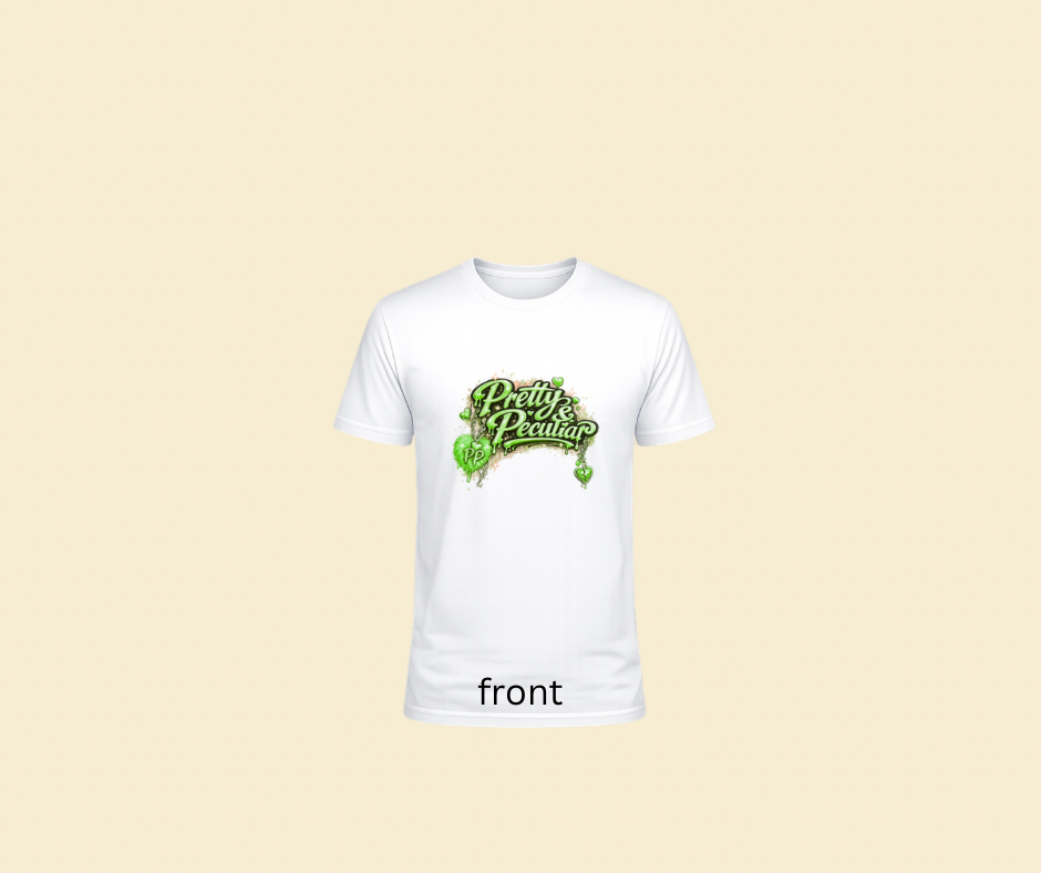 Pretty & peculiar logo only Tshirt