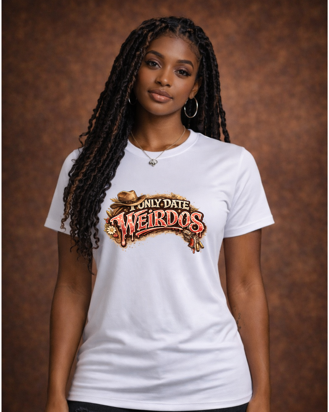 I only date weirdos country version tshirt