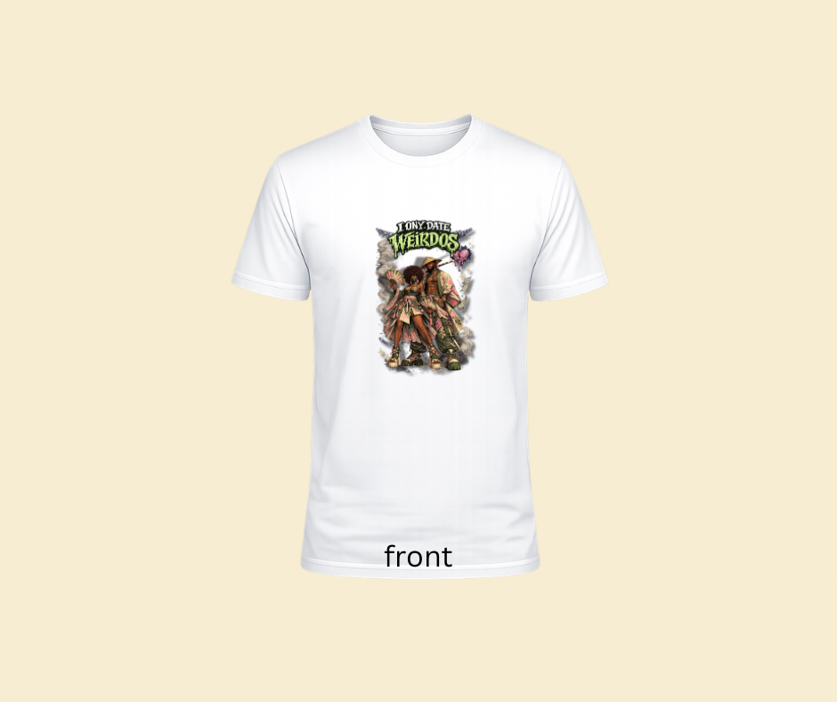 I only date weirdos samurai version T-shirt