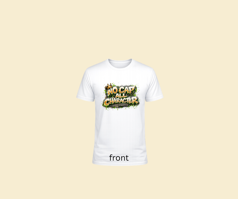No cap all character shirts 2nd edition