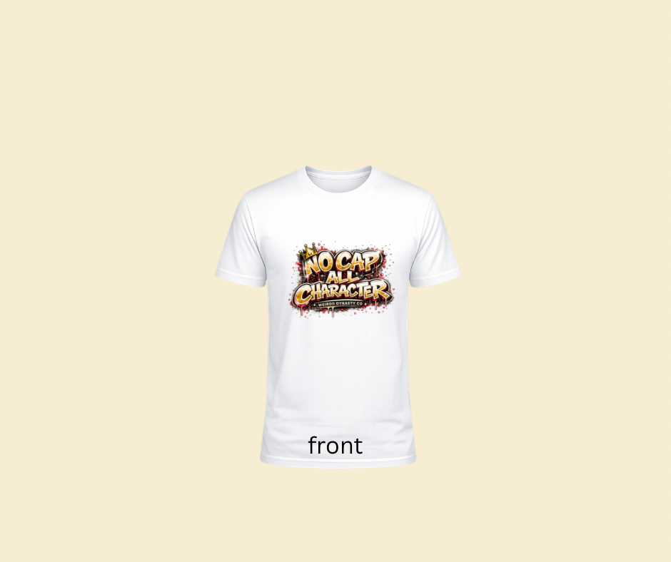 No cap all character shirts 2nd edition