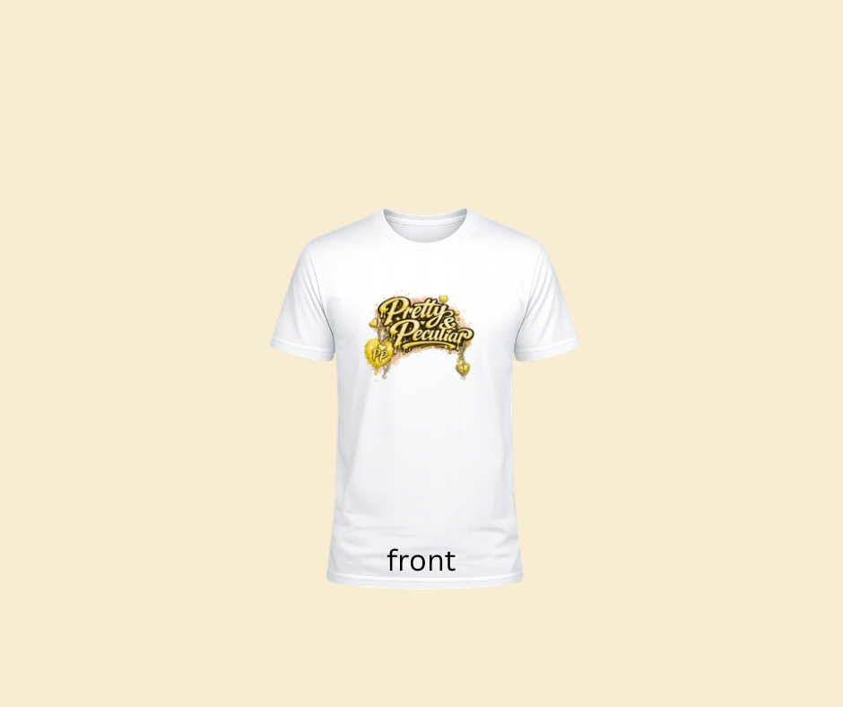 Pretty & peculiar logo only Tshirt