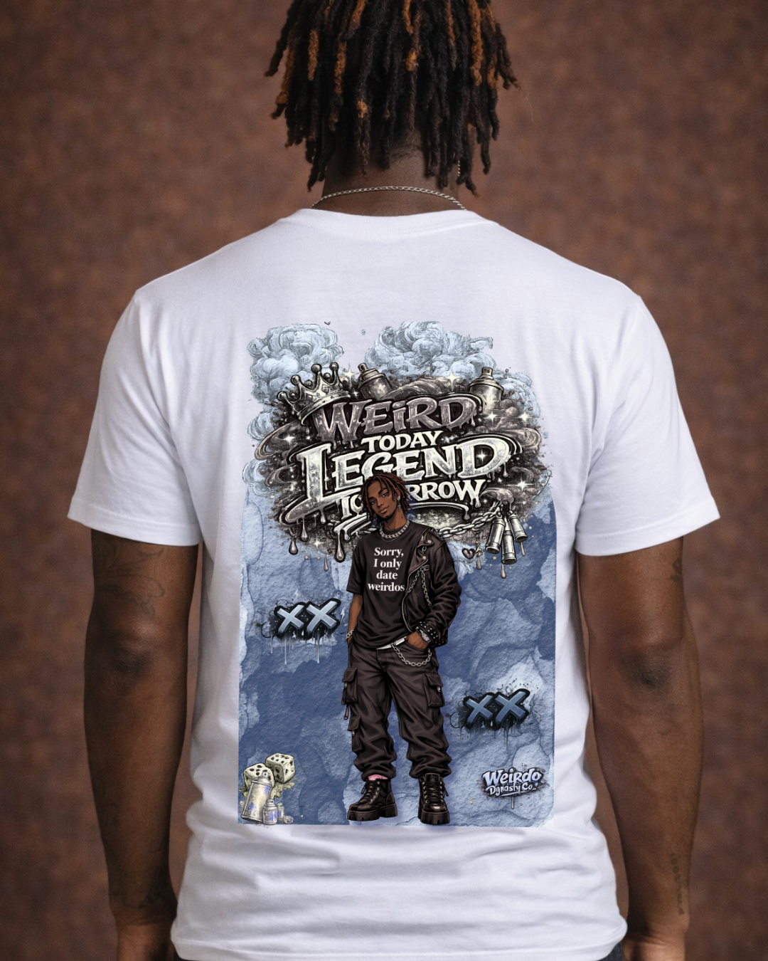 WEIRD TODAY LEGEND TOMORROW ALT GUY