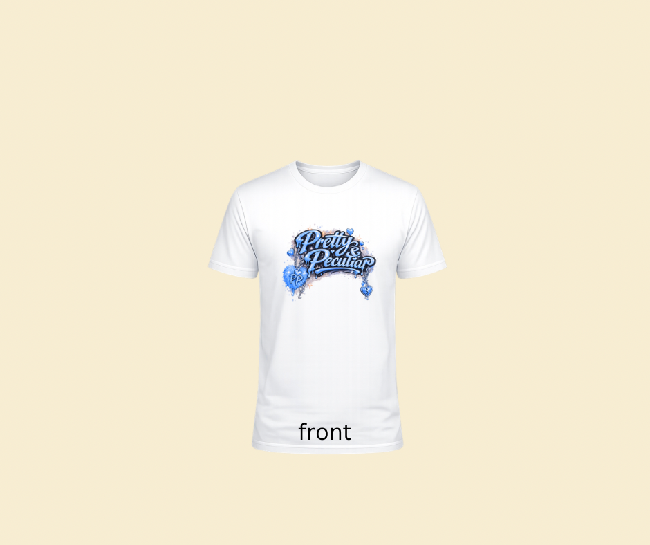 Pretty & peculiar logo only Tshirt