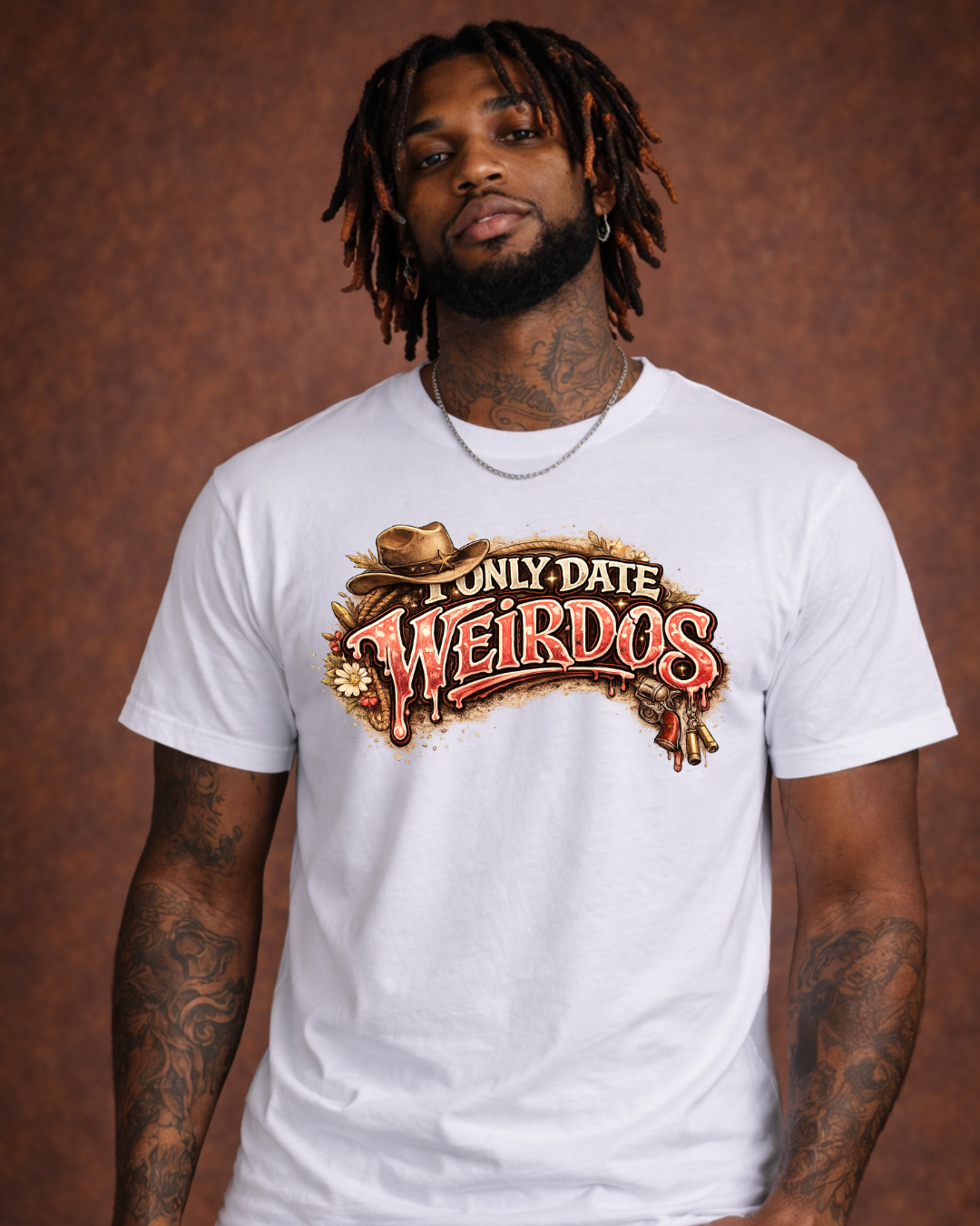 I only date weirdos country version tshirt