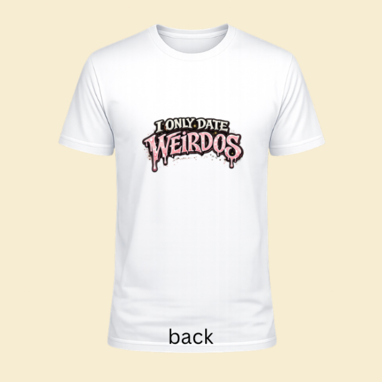 I only date weirdos samurai Tshirt