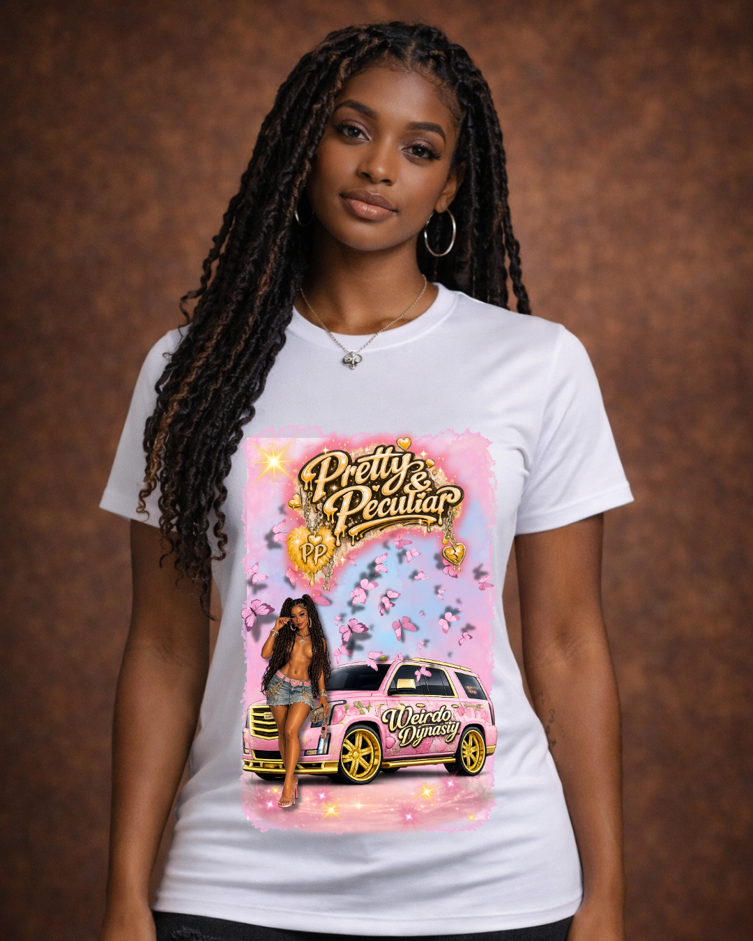 Pretty & peculiar glam shirt