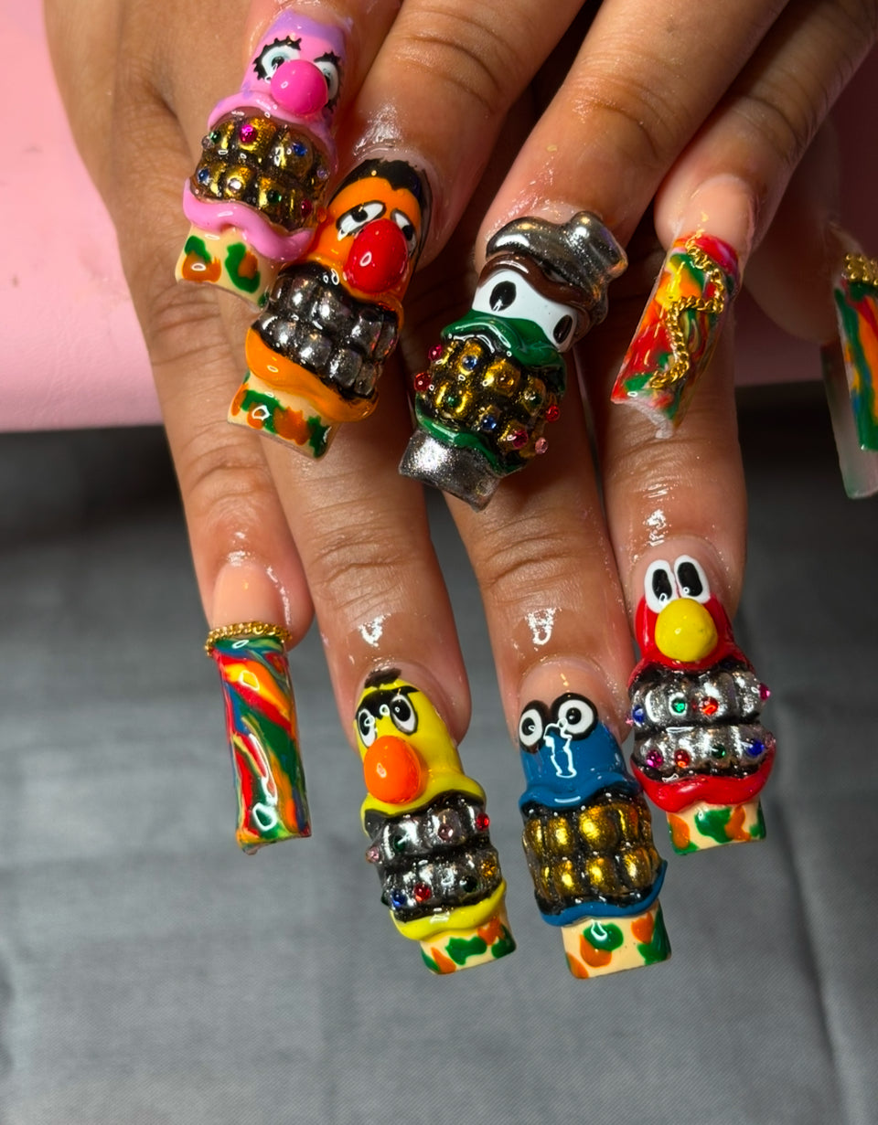 Cartoon nails