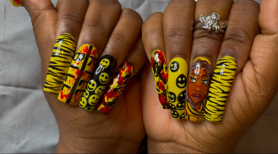 Cartoon nails