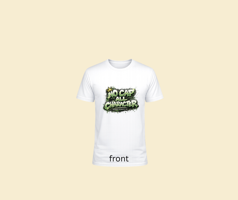 No cap all character shirts 2nd edition