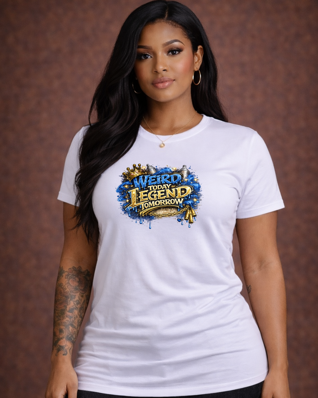 Weird today legend tomorrow blue womens