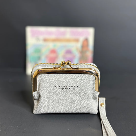 Pale grey wallet