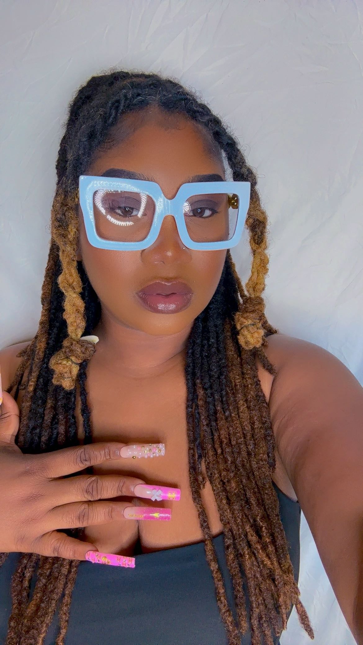 White glasses