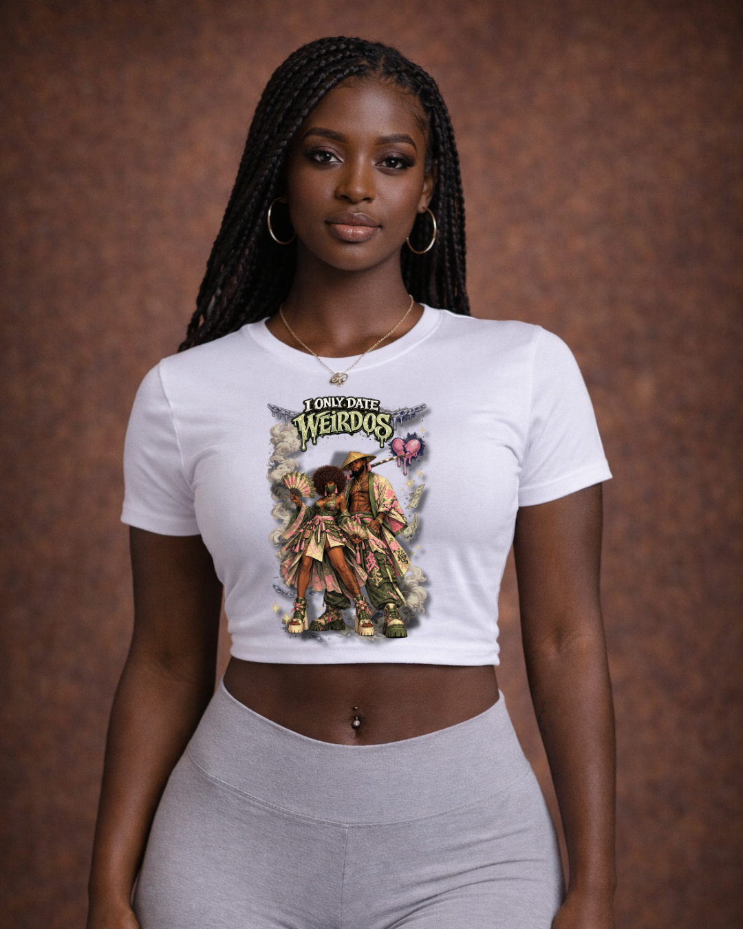 I only date weirdos samurai version T-shirt