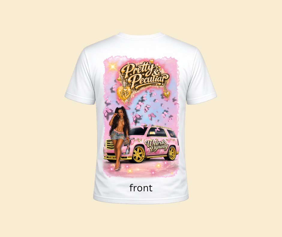 Pretty & peculiar glam shirt