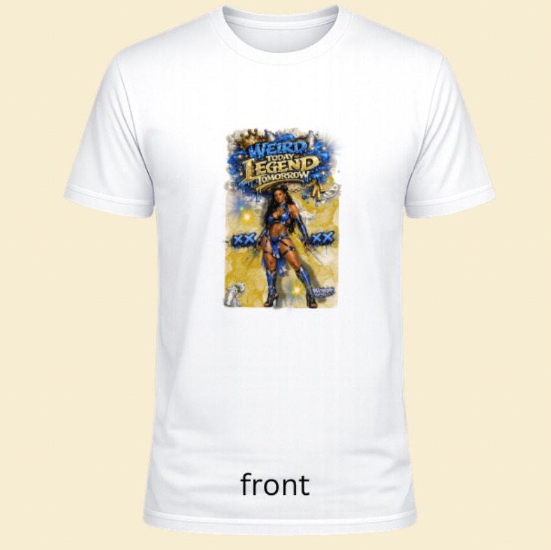 Weird today legend tomorrow blue womens