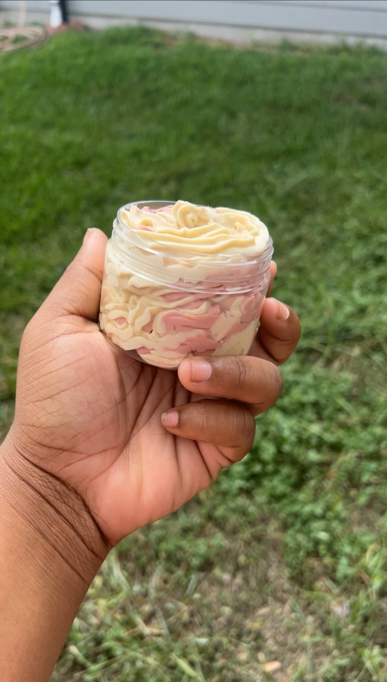 Strawberry cheesecake body butter