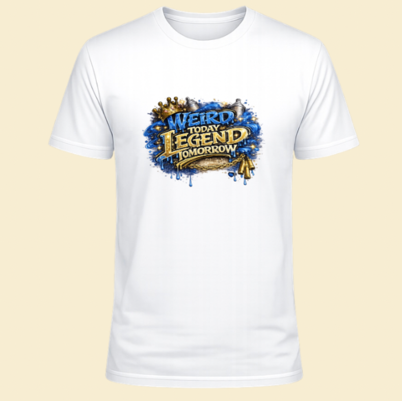 Weird today legend tomorrow blue womens