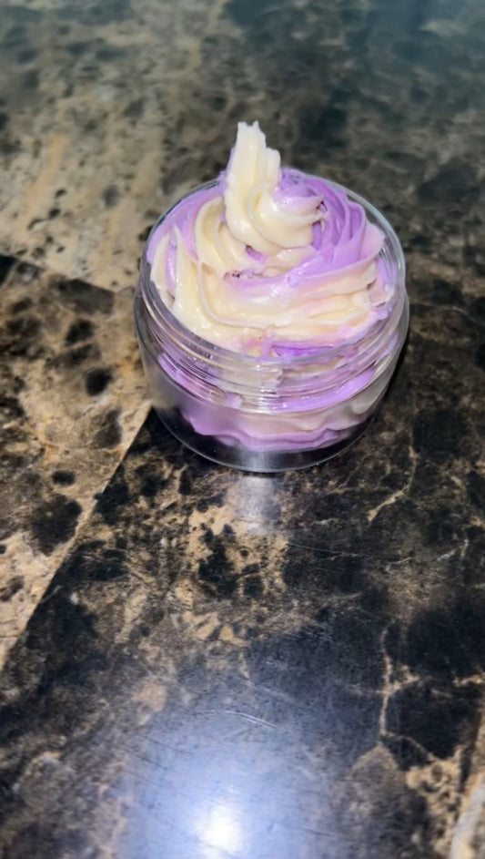 Lavender & vanilla body butter
